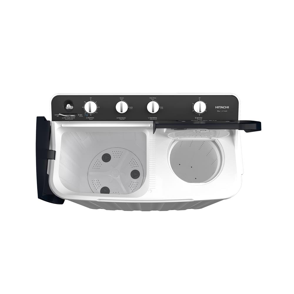 เครื่องซักผ้า 2 ถัง HITACHI LTT 10JWT MRG 10 กก. สีเทา