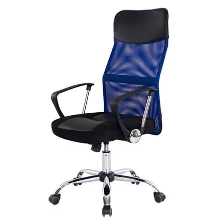 เก้าอี้สำนักงาน U-RODECOR HIRO 000002051 สีดำ/น้ำเงิน_0
