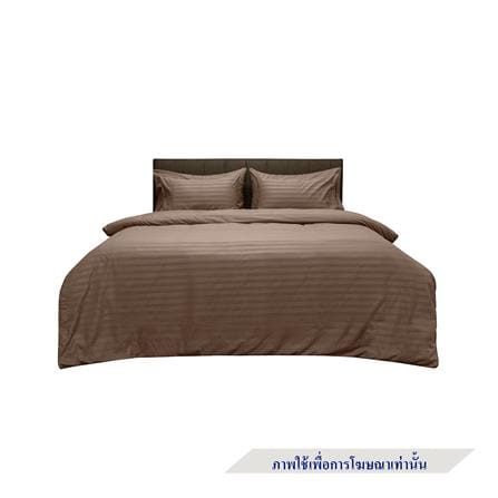 ปลอกหมอนหนุน PICASSO SMILE 20x30 นิ้ว สีน้ำตาล แพ็ก 2 ชิ้น_2