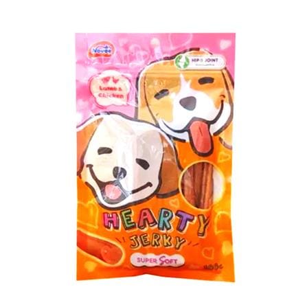 ขนมสุนัข NOVEE HEARTY JERKY LAMB AND CHICKEN 100 ก._0