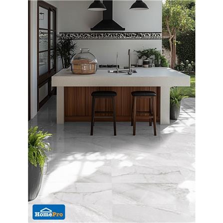 กระเบื้องพื้นพอร์ซเลน 30x60 ซม. TARA มอลดาไวต์ เทา 1.44 ตร.ม._4