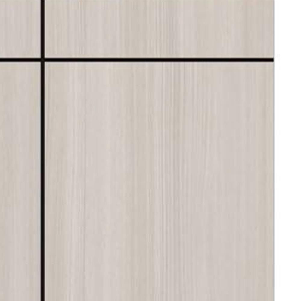 ประตูห้องน้ำ UPVC PARAZZO PUL-B06 70X200 ซม. สีสักเทา เจาะลูกบิด