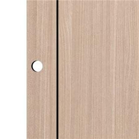 ประตูห้องน้ำ UPVC PARAZZO PUL-B06 70X200 ซม. สีบีช เจาะลูกบิด_1