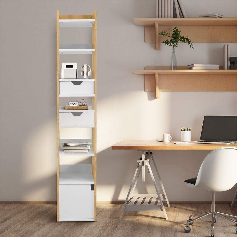 ชั้นวางของผสม 6 ชั้น KONCEPT LINKKO-L 19209992 30 ซม. สีลินด์เบิร์ก/ขาว
