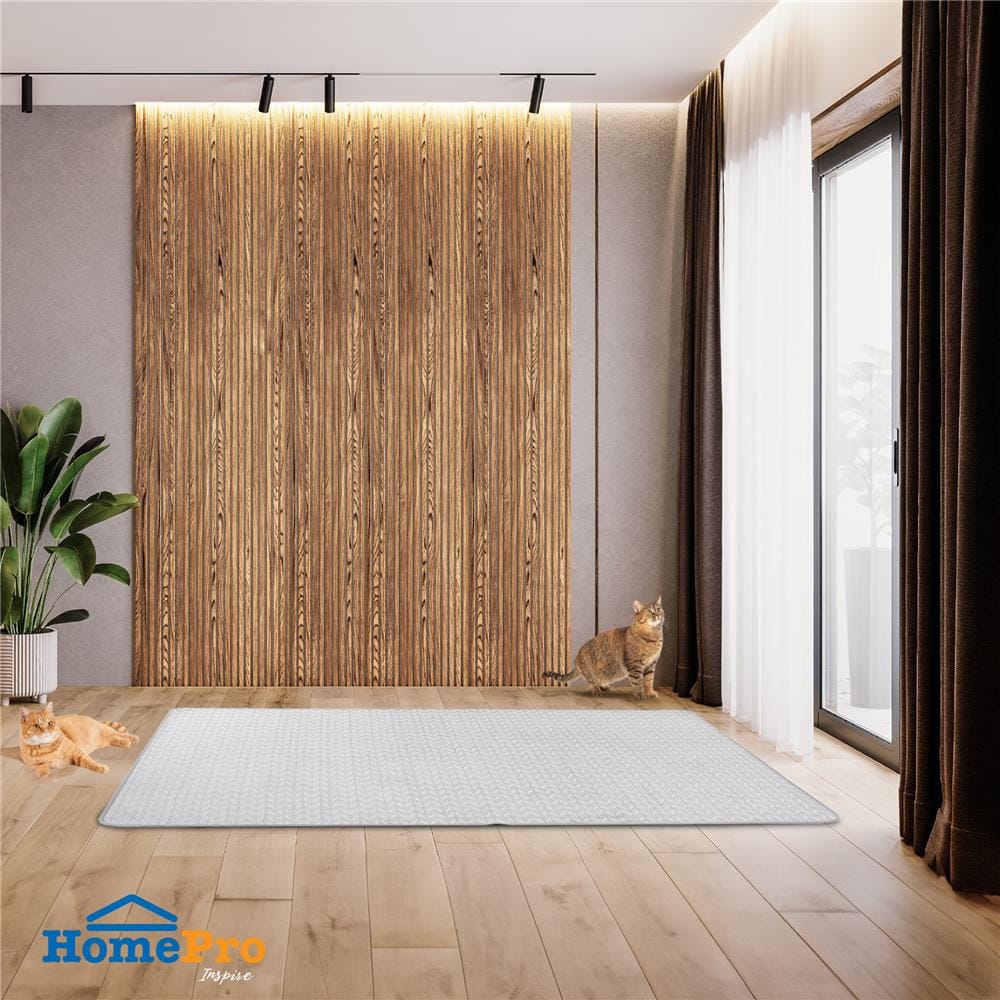 พรม HOME LIVING STYLE YURI 140X195 ซม. สีเทา