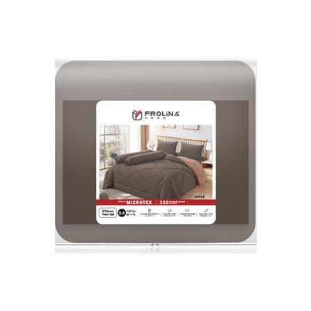 ชุดผ้าปูที่นอน 3.5 ฟุต 4 ชิ้น FROLINA MICROTEX SF014_4