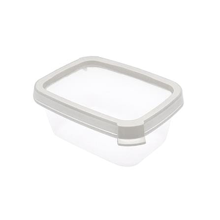 กล่องอาหารเหลี่ยม 0.2 ลิตร KECH NEAT สีเทา (แพ็ก 2 ชิ้น)_2