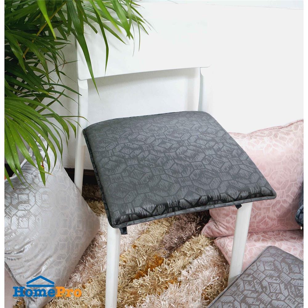 เบาะรองนั่ง HOME LIVING STYLE BLEND 16X16 นิ้ว สีเทา