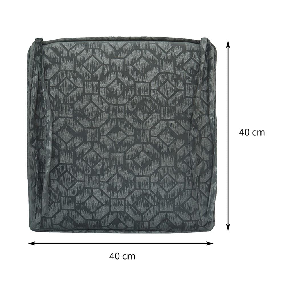 เบาะรองนั่ง HOME LIVING STYLE BLEND 16X16 นิ้ว สีเทา