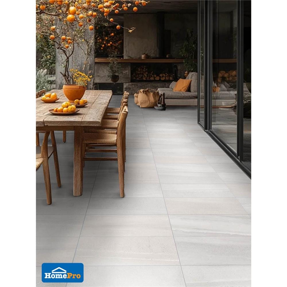 กระเบื้องพื้นพอร์ซเลน 30x60 ซม. TARA แคนเบอไรด์ เทา 1.44 ตร.ม.