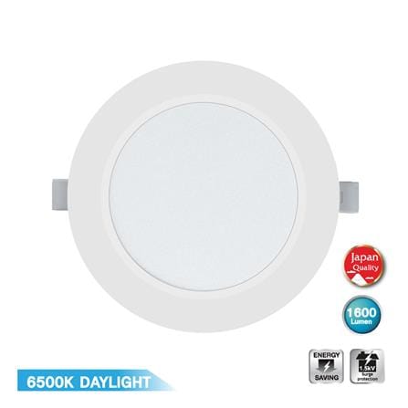 ดาวน์ไลท์ LED SHINING OSAKA 8 นิ้ว 18 วัตต์ DAYLIGHT สีขาว