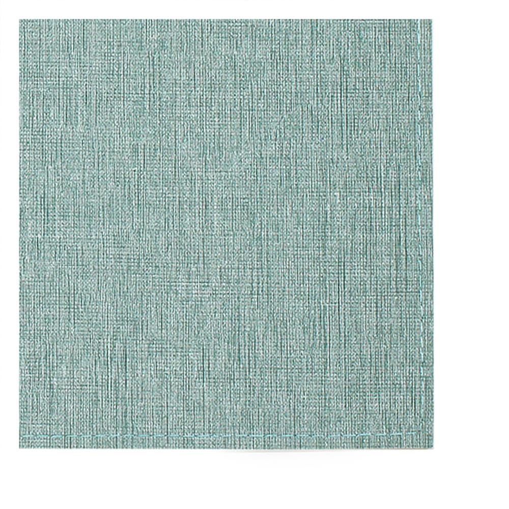 แผ่นรองจานหนัง PU KECH RAYON สีฟ้า