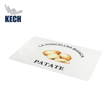 แผ่นรองจาน PVC KECH VG POTATO สีขาว_1