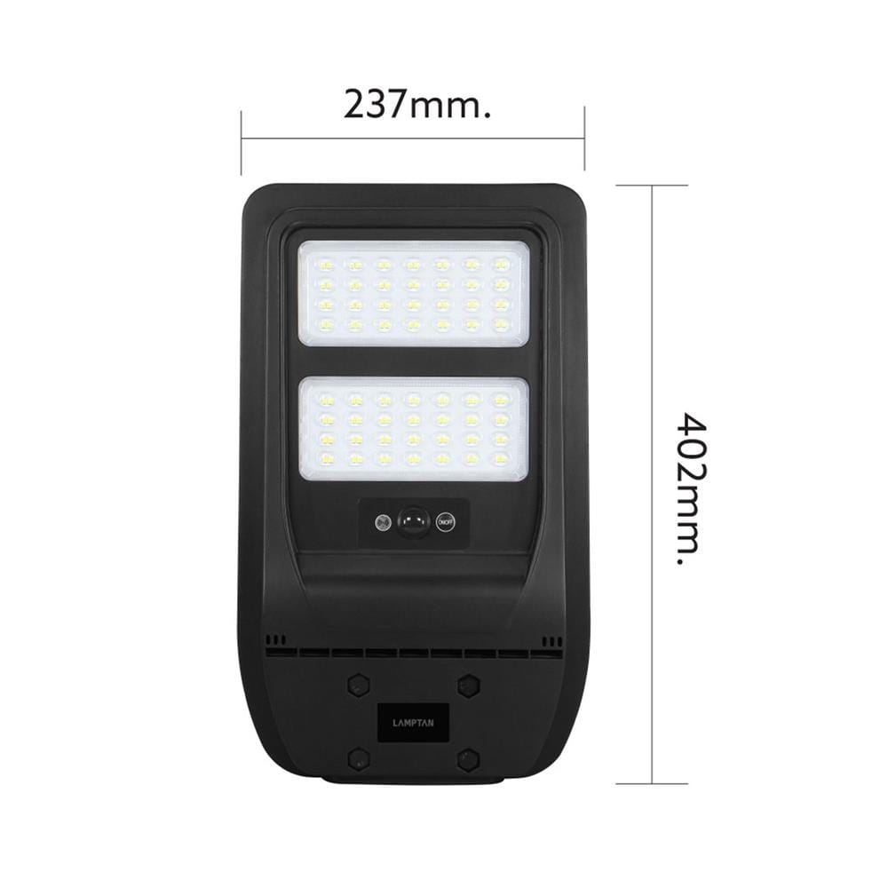 ไฟถนน SOLAR LAMPTAN URBAN 100 วัตต์ DAYLIGHT สีดำ