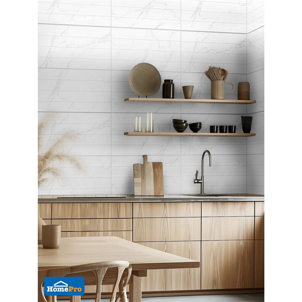 กระเบื้องผนัง 30x60 ซม. TARA แม็กนัส เชส ไวท์ 1.44 ตร.ม.