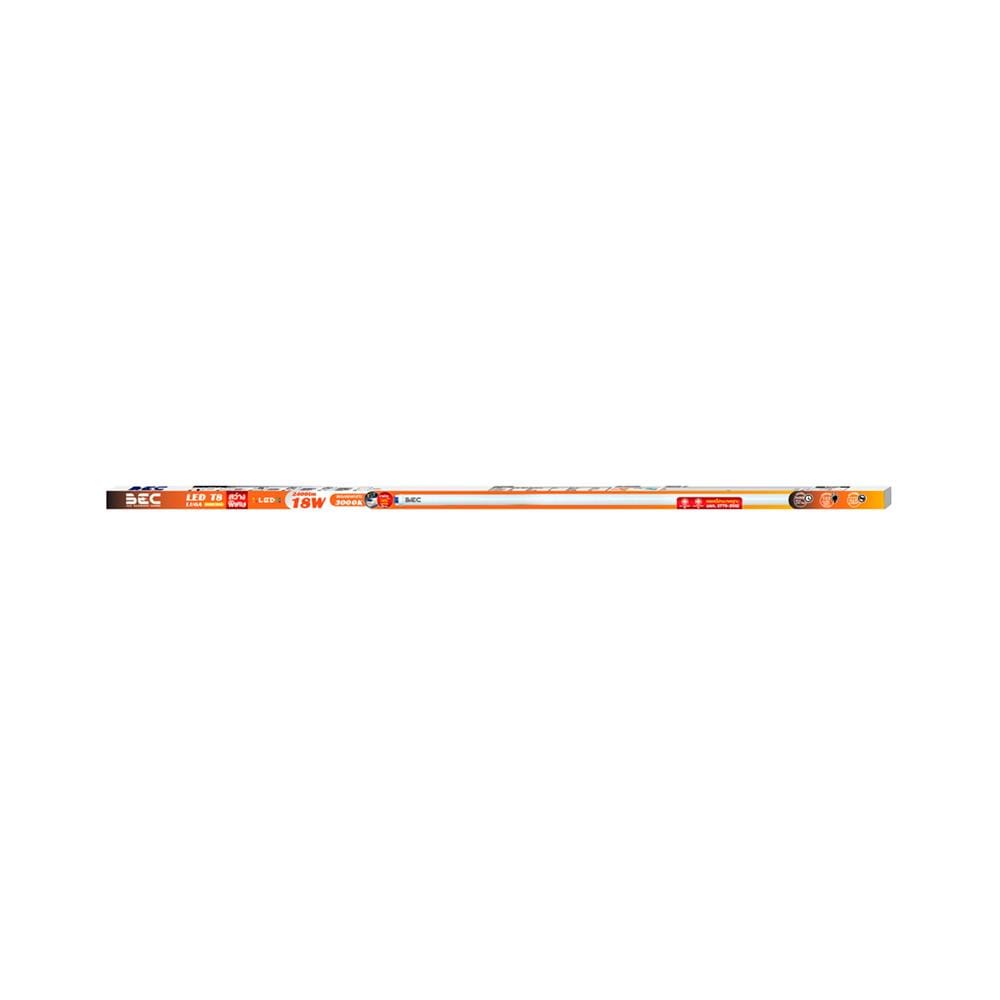หลอด LED BEC T8 LUGA DE 18 วัตต์ WARM WHITE G13