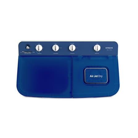 เครื่องซักผ้า 2 ถัง HITACHI LTT 10JWT PFB 10 กก. สีขาวฟ้า_4