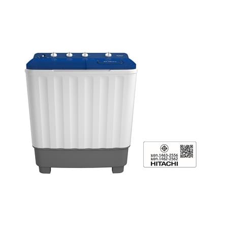 เครื่องซักผ้า 2 ถัง HITACHI LTT 10JWT PFB 10 กก. สีขาวฟ้า_7