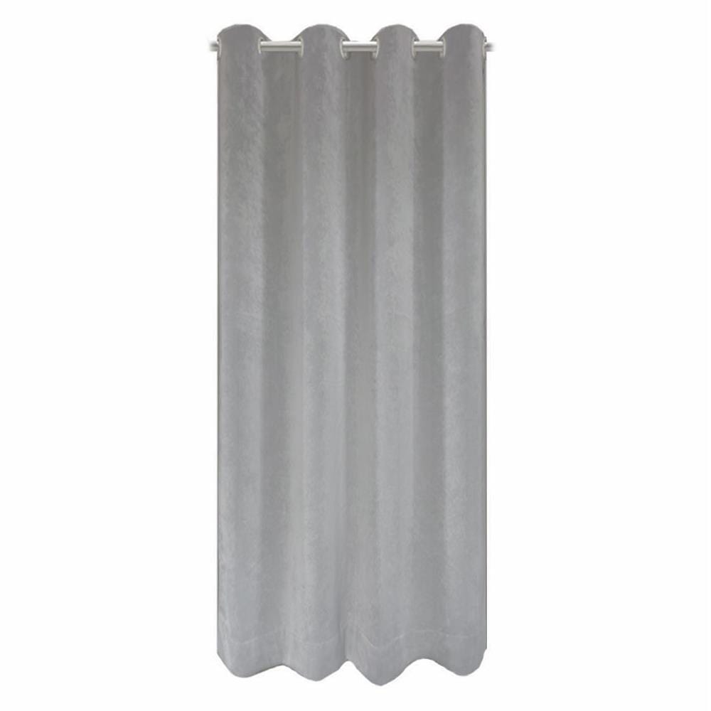 ผ้าม่าน EYELET HOME LIVING STYLE WELL UV 140X220 ซม. สีเทา_0