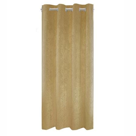 ผ้าม่าน EYELET HOME LIVING STYLE WELL UV 140X220 ซม. สีน้ำตาล_0