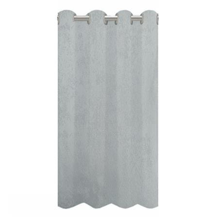 ผ้าม่าน EYELET HOME LIVING STYLE RIGO UV 140X160 ซม. สีเทาอ่อน_0