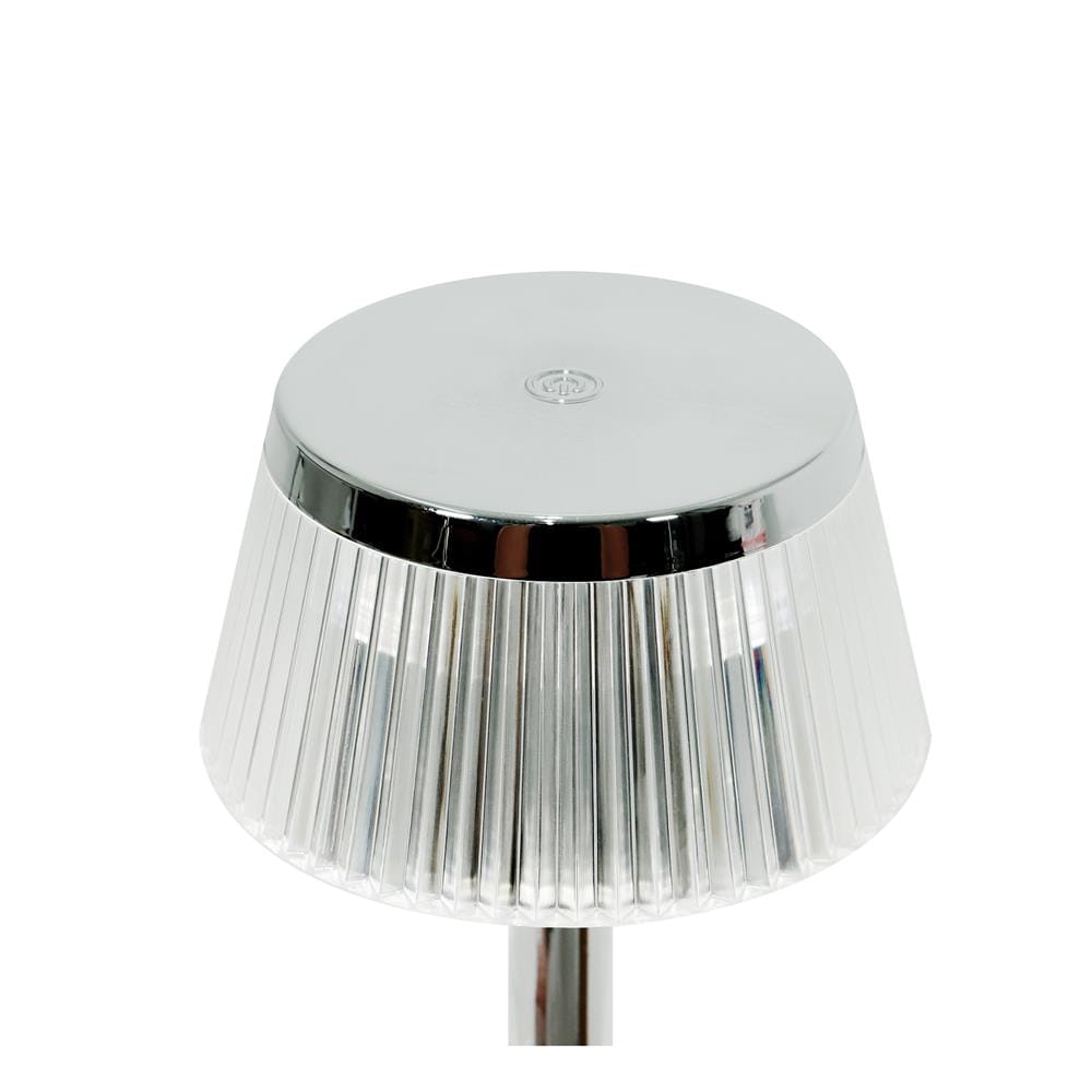 ไฟตั้งโต๊ะ LED CARINI T230814S 3 วัตต์ สีขาว/เงิน