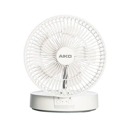 พัดลมพกพา 6 นิ้ว AIKO KN-L2826-WH สีขาว_0