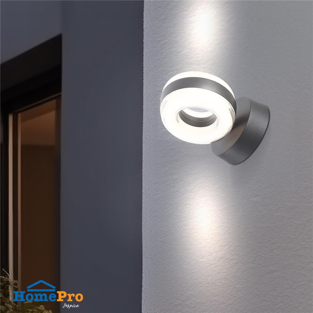 ไฟกิ่งภายนอก LED CARINI BO-G0021Q 9 วัตต์ WARM WHITE สีดำ