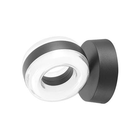 ไฟกิ่งภายนอก LED CARINI BO-G0021Q 9 วัตต์ WARM WHITE สีดำ_1