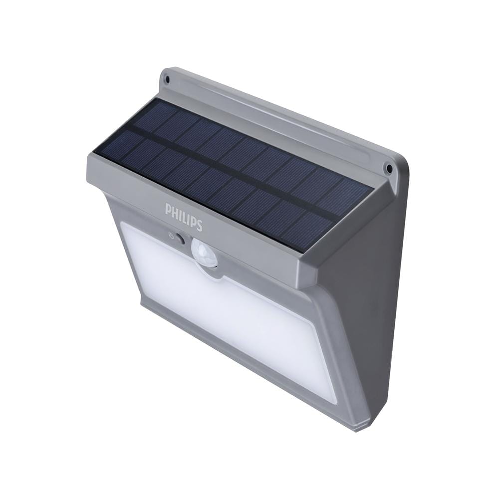 ไฟผนังภายนอก SOLAR PHILIPS BWS010 LED1/765 G2 10 วัตต์ DAYLIGHT สีเทา