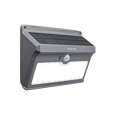ไฟผนังภายนอก SOLAR PHILIPS BWS010 LED1/765 G2 10 วัตต์ DAYLIGHT สีเทา_2