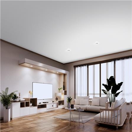 สีน้ำทาฝ้า ชนิดด้าน BEGER BEN-TONE PLUS BT-444 สี SMOKY CEILING 5 แกลลอน_3