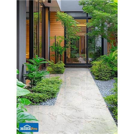 กระเบื้องพื้นพอร์ซเลน 60x60 ซม. TARA ลาเดลล์ ไวท์ A 1.44 ตร.ม._3