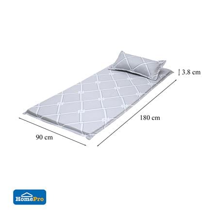 ที่นอนปิกนิก ME LIVING CHAIN 90X180 ซม. สีเทา_6