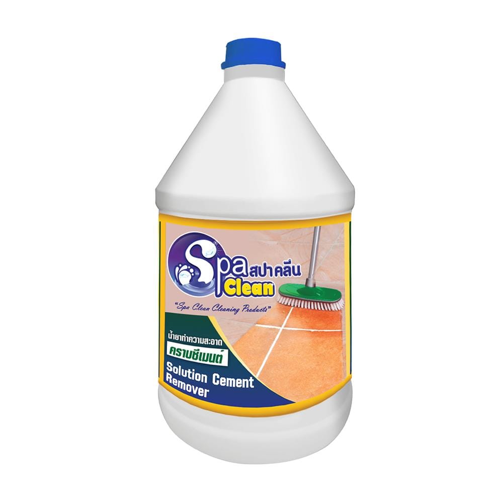 น้ำยาล้างคราบซีเมนต์ SPACLEAN 3800 มล. สีใส