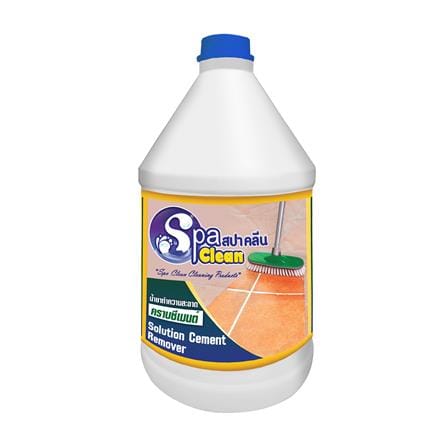 น้ำยาล้างคราบซีเมนต์ SPACLEAN 3800 มล. สีใส_0
