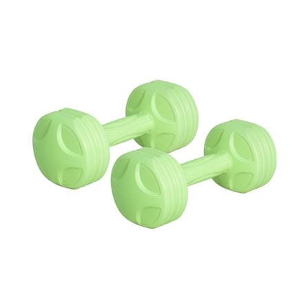 ดัมเบลหุ้ม PVC IRONTEC 2 กก. สีเขียว_0
