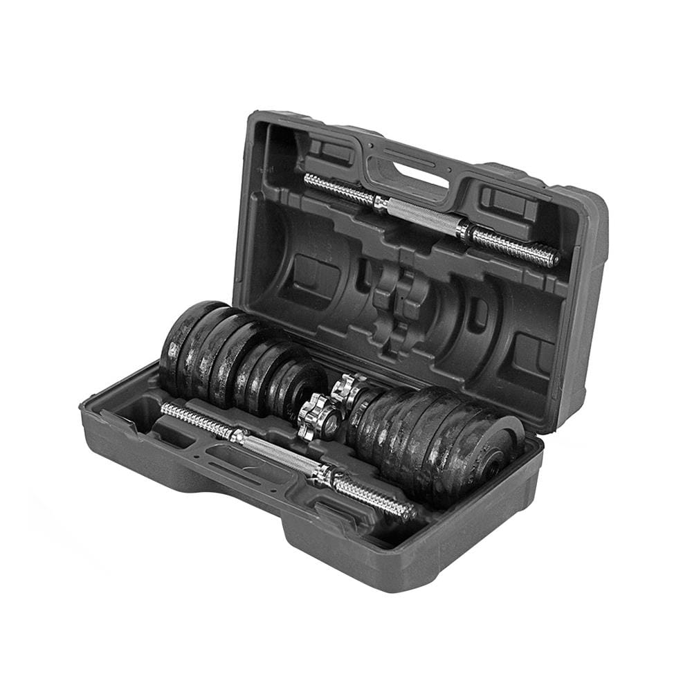 ชุดดัมเบล IRONTEC BLACK 30 กก.