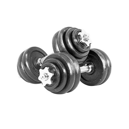 ชุดดัมเบล IRONTEC BLACK 30 กก.