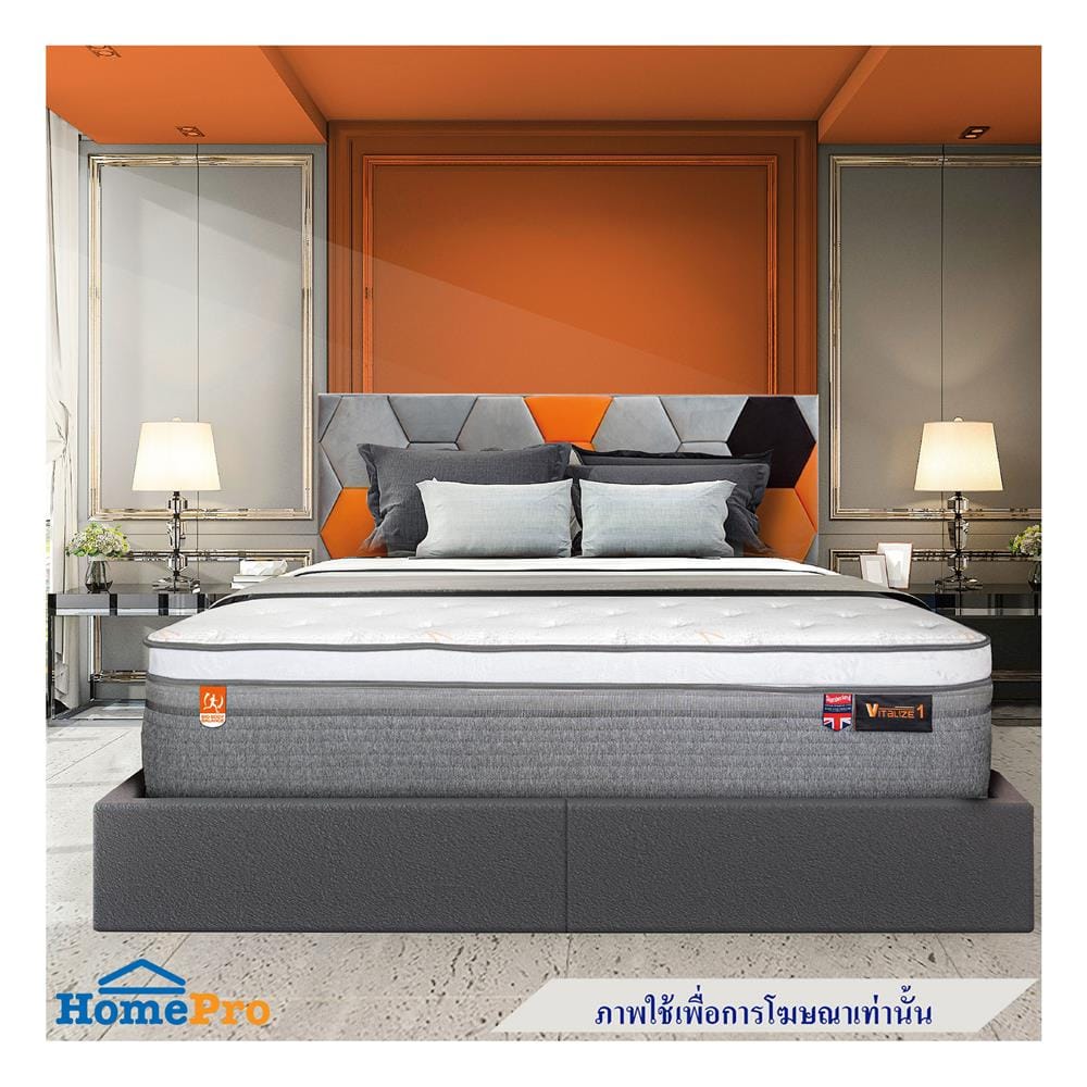 ที่นอนพ็อกเก็ตสปริง 3.5 ฟุต SLUMBERLAND รุ่น VITALIZE1