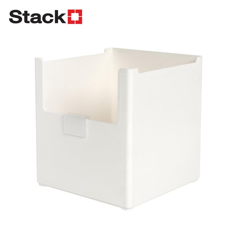 กล่องอเนกประสงค์ STACKO LIVE SIZE S 14X14X15 ซม. สีขาว