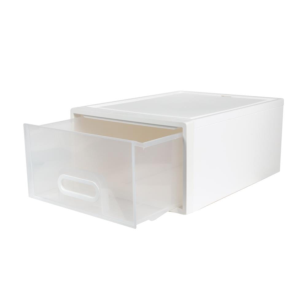 กล่องลิ้นชัก STACKO MODULAR 45X35X20.5 ซม. สีขาว