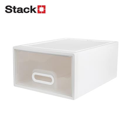 กล่องลิ้นชัก STACKO MODULAR 45X35X20.5 ซม. สีขาว_0