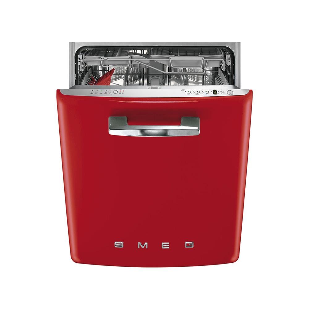 เครื่องล้างจานฝัง SMEG STFABRD3 สีแดง