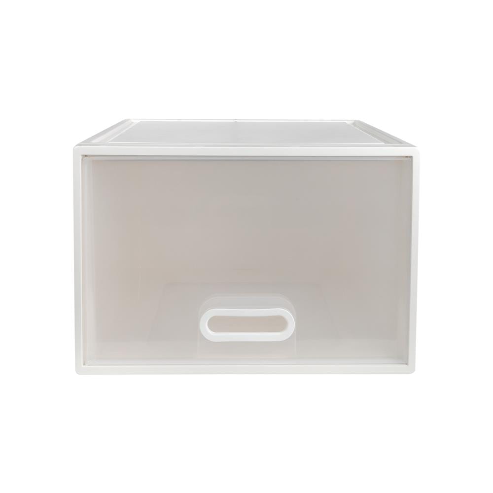 กล่องลิ้นชัก STACKO MODULAR 40 ลิตร 45X45X30.5 ซม. สีขาว