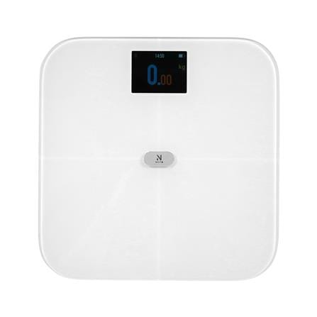 เครื่องชั่งน้ำหนักวัดมวลกาย NIKITO CF588BLE+WIFI สีขาว_0