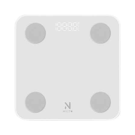 เครื่องชั่งน้ำหนักวัดมวลกาย NIKITO CF598BLE สีขาว_0