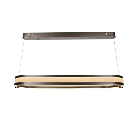 ไฟช่อ LED CARINI MD088-3890-900 56 วัตต์ DAYLIGHT/COOL WHITE/WARM WHITE สีขาว/เงิน 1 หัว_2