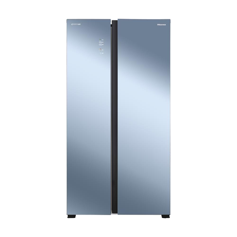 ตู้เย็น SIDE BY SIDE HISENSE RS808N4TBMU 21.5 คิว กระจกเงา อินเวอร์เตอร์
