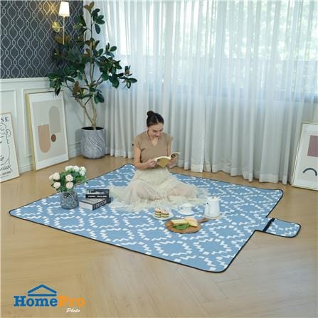 แผ่นอเนกประสงค์ HOME LIVING STYLE BRIX 195X195 ซม. สีฟ้า_12